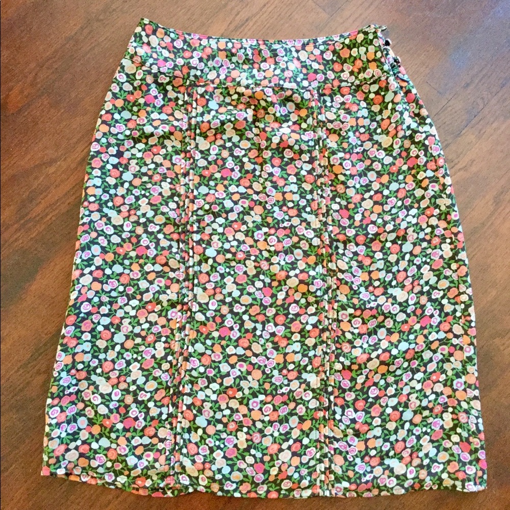 Floral Pencil Skirt